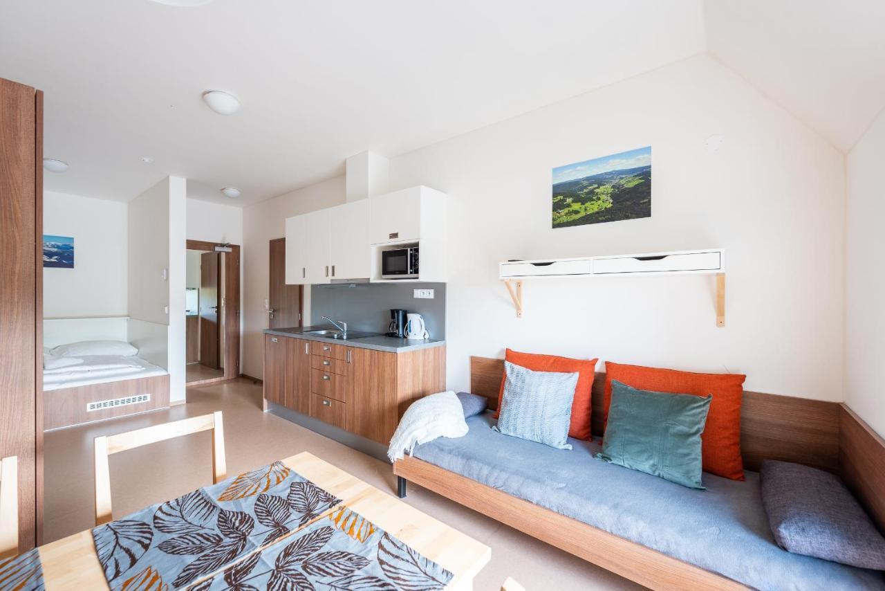 Apartmany Rokytka Snowhouse โรกีนีซ นัด ยีเซอโร ภายนอก รูปภาพ