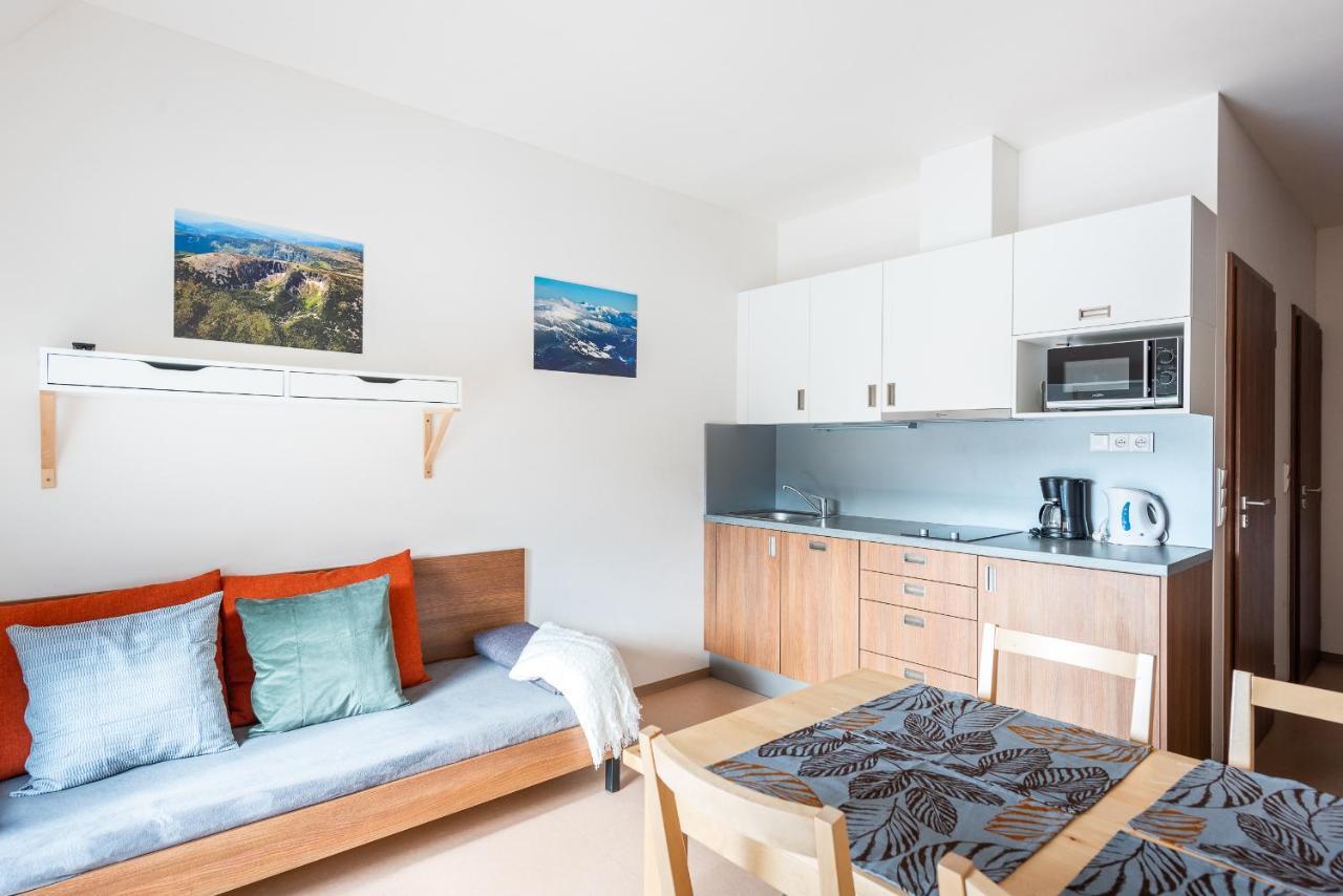 Apartmany Rokytka Snowhouse โรกีนีซ นัด ยีเซอโร ภายนอก รูปภาพ