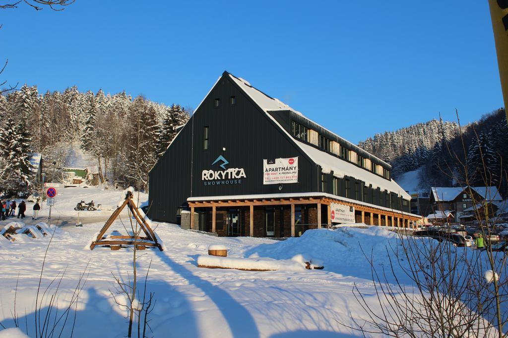 Apartmany Rokytka Snowhouse โรกีนีซ นัด ยีเซอโร ภายนอก รูปภาพ